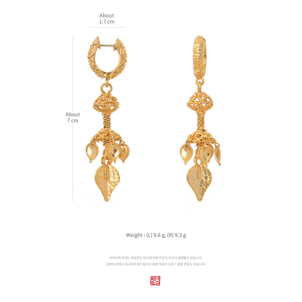 Korean dangle earrings Clearance