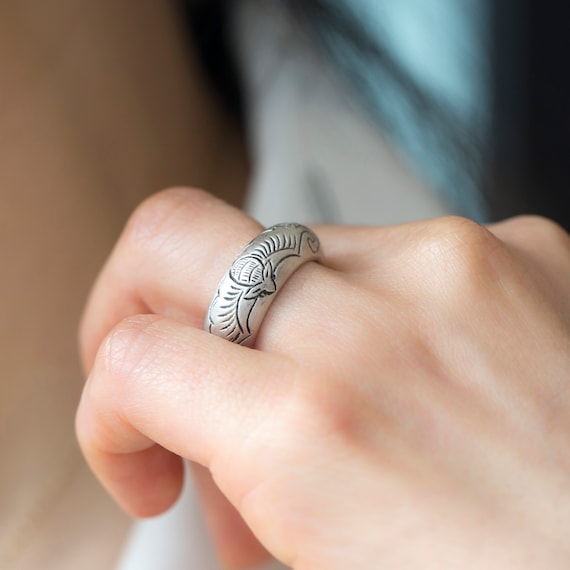 Silver craft rings sale