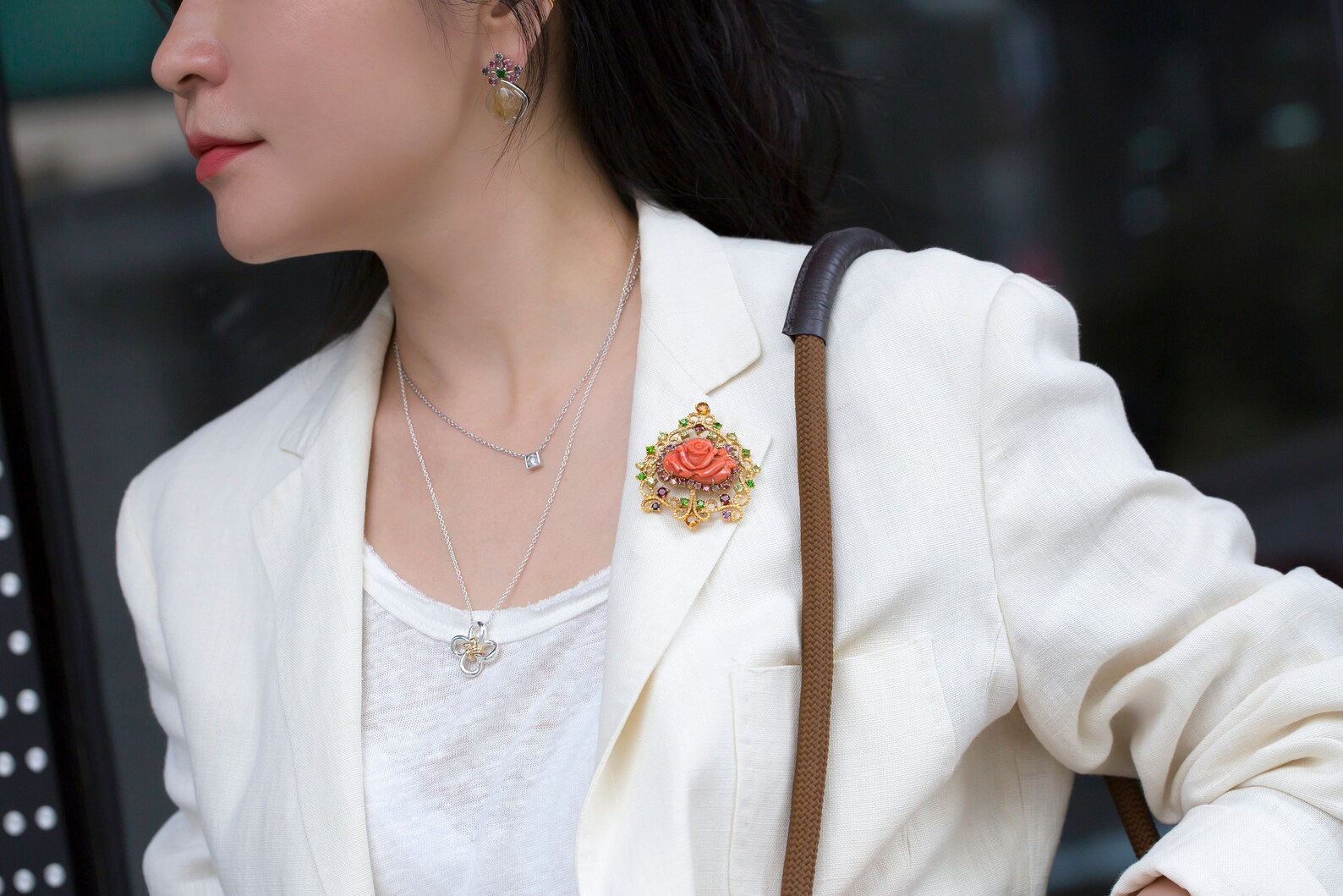 Korean Knot necklace korean jewelry silver 14K necklace Etsy