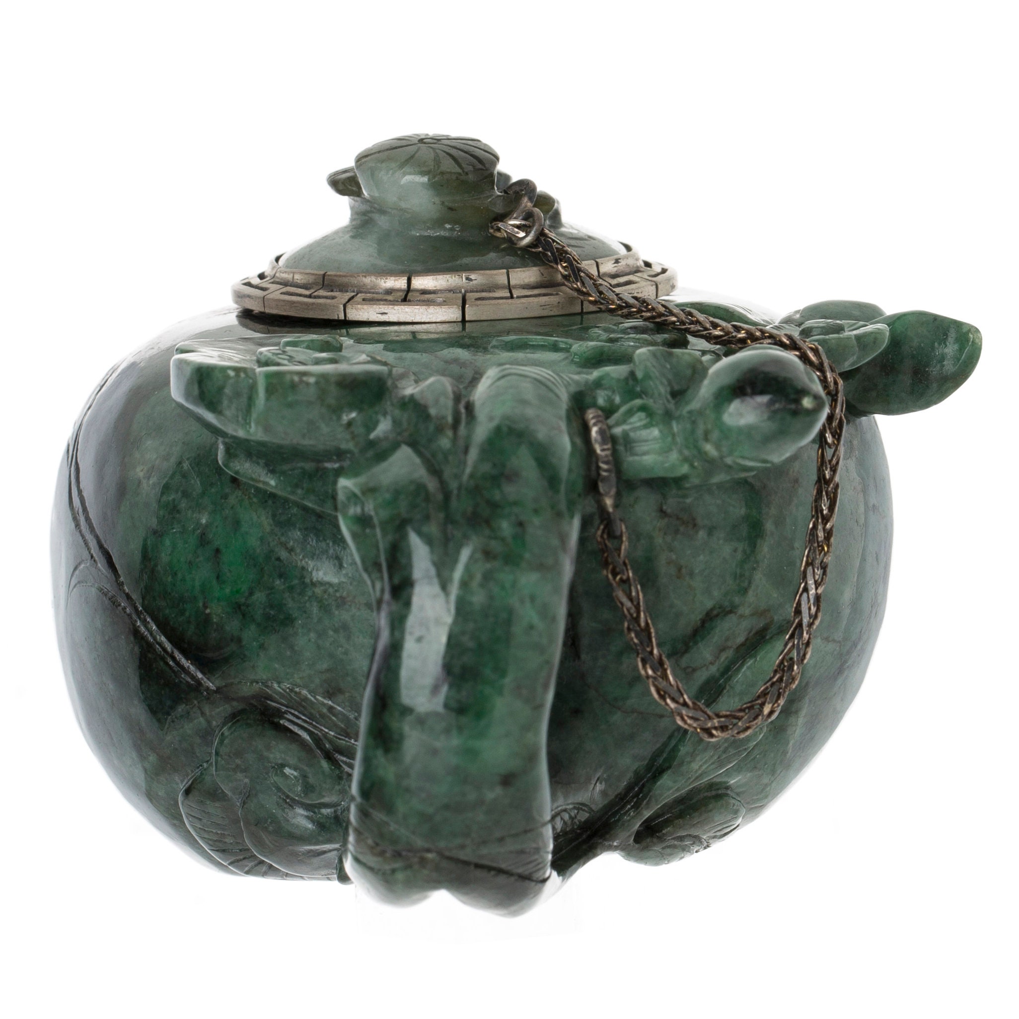 Natural Jade Teapot collection of Jade Decorative Kettle Tea Etsy