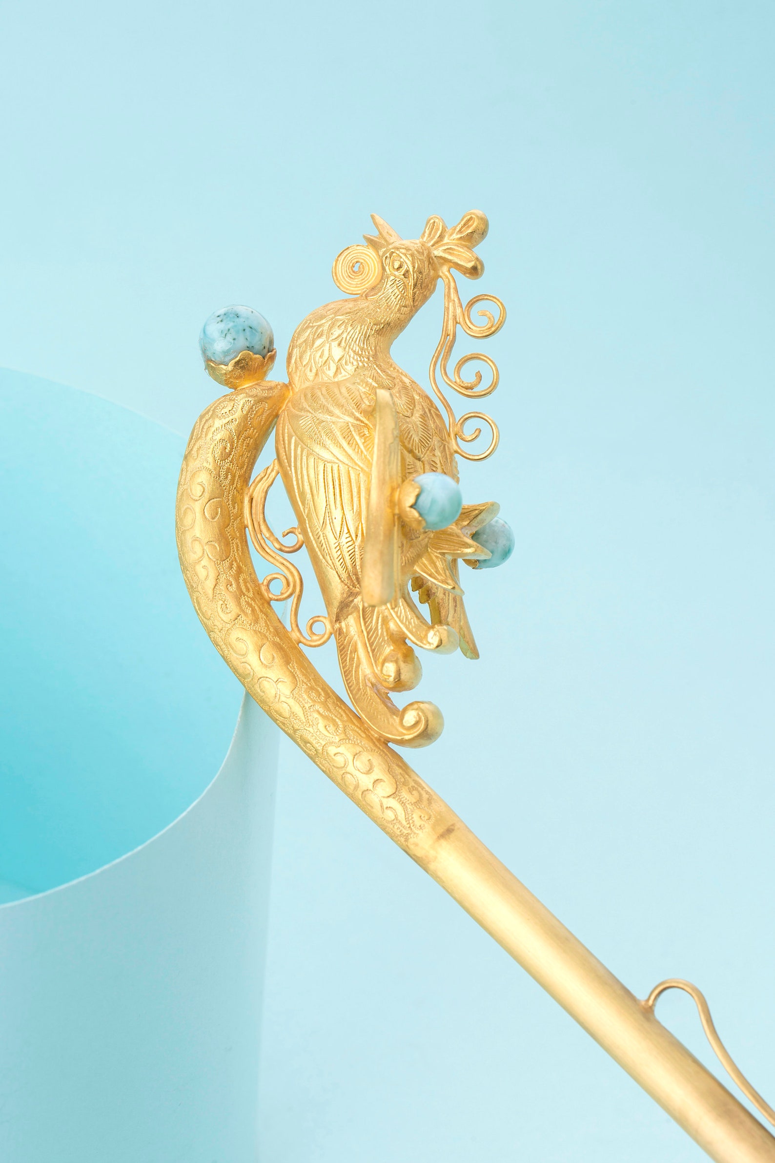 Traditional korea jewelry royal hanbok hair pin binyeo wedding Etsy