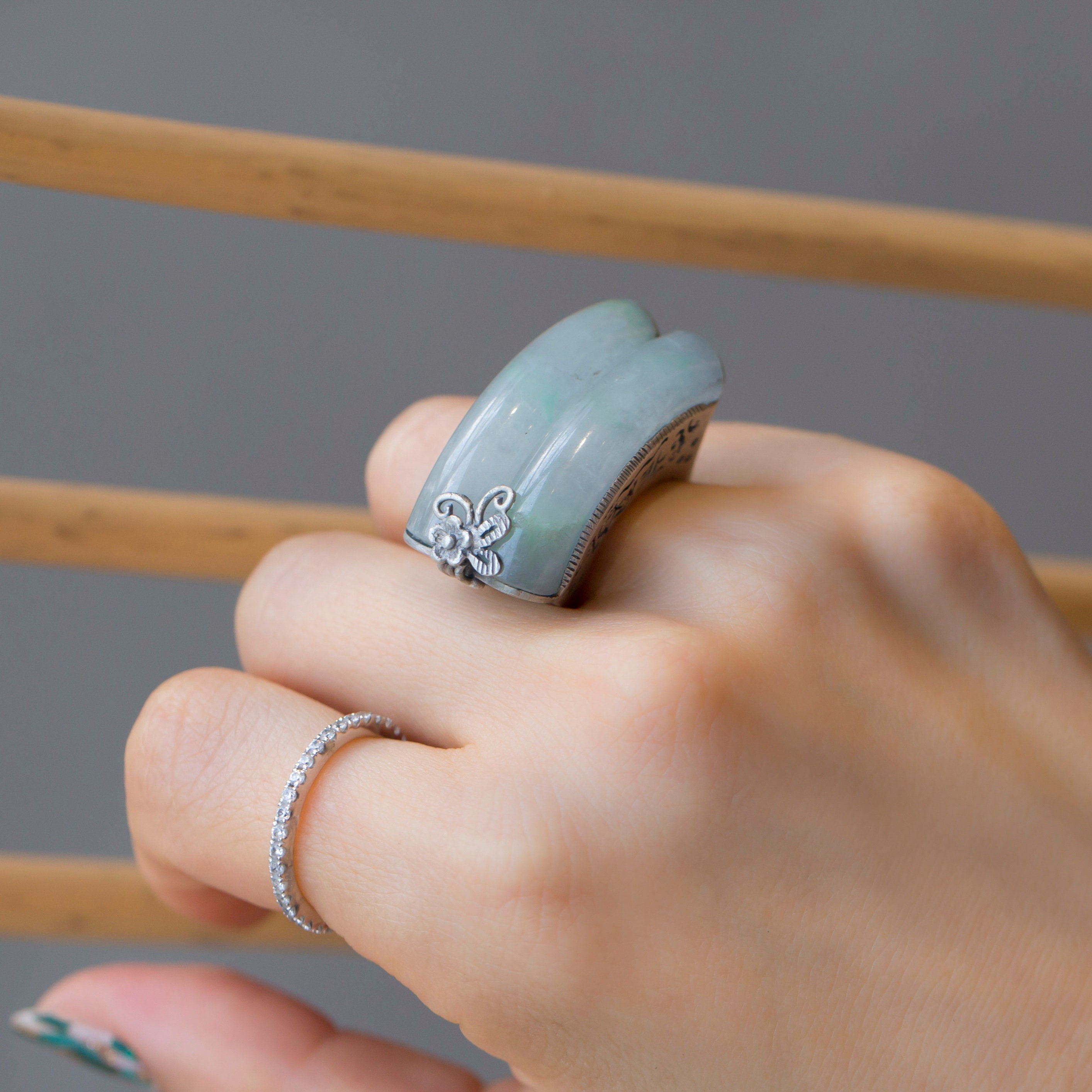 Sterling Silver Gemstone Ring – NASCHENKA Handmade Silver Craft