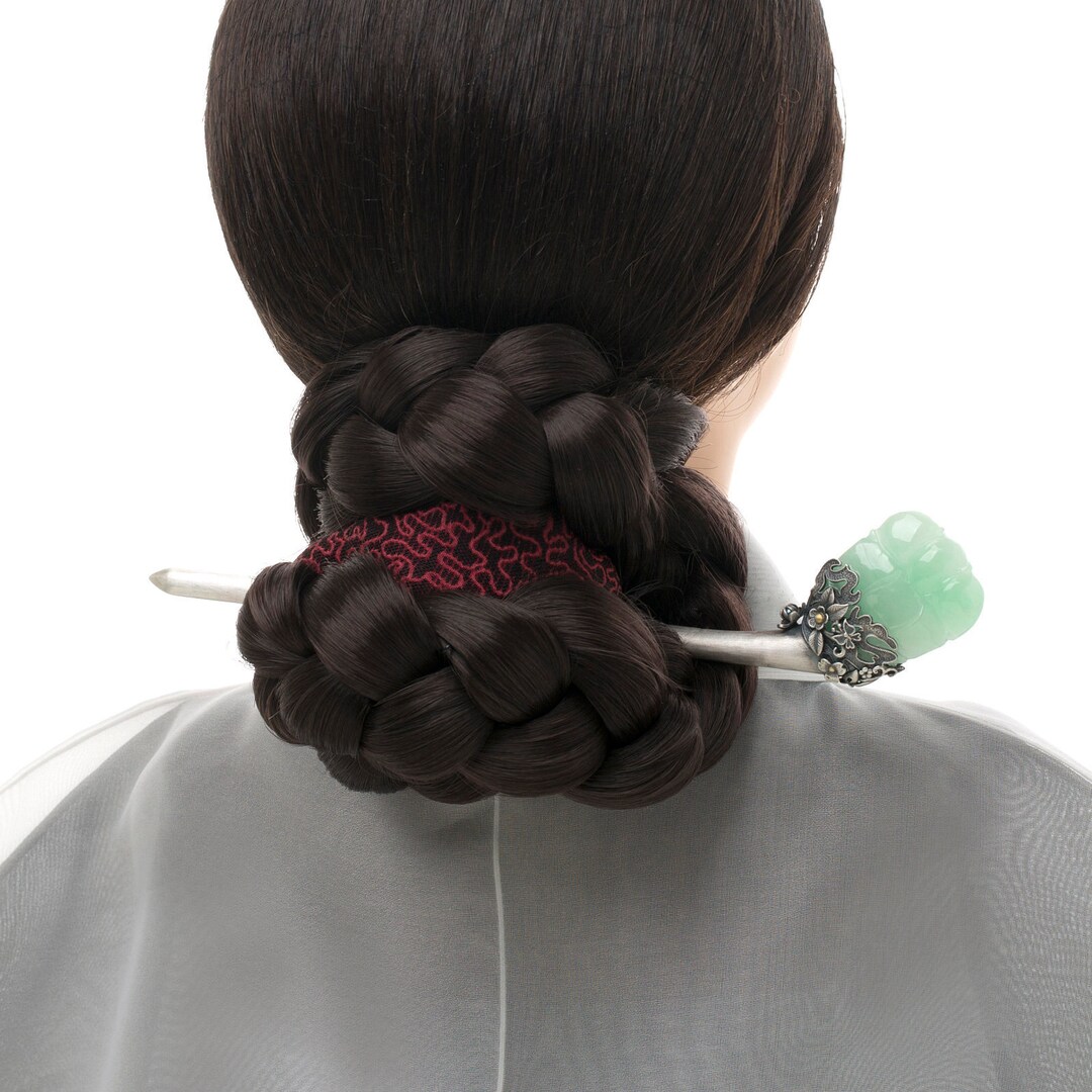 Korean Hair Binyeo Seoul NASCHENKA Traditional Korean Hanbok Long Korean Hair Binyeo Seoul NASCHENKA Traditional Korean Hanbok Long