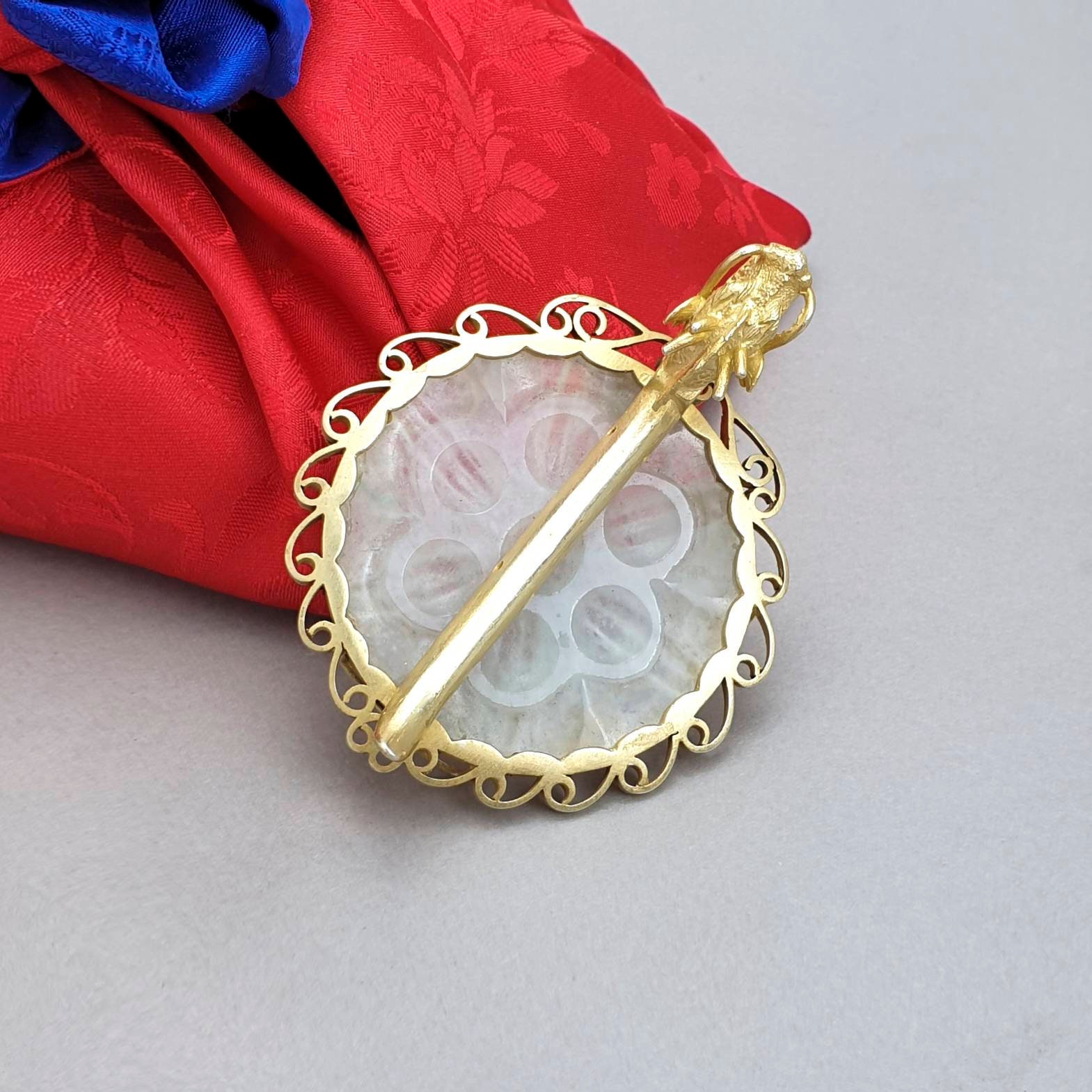 Brooch Jade Jewelry Korean Historical Jewelry Jade Pendant Etsy