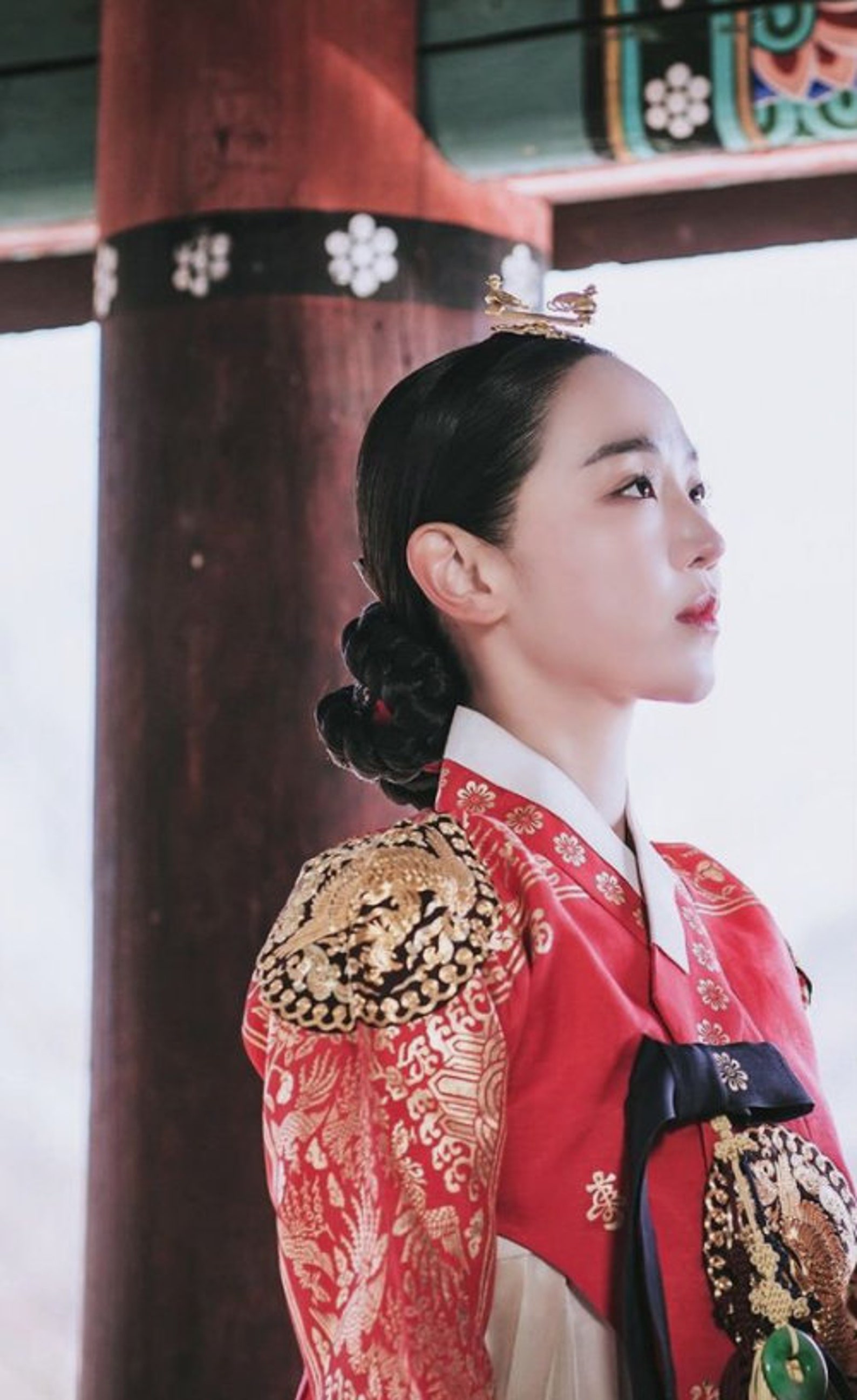 Binyeo Korean wedding tiara Korean traditional queen tiara Etsy