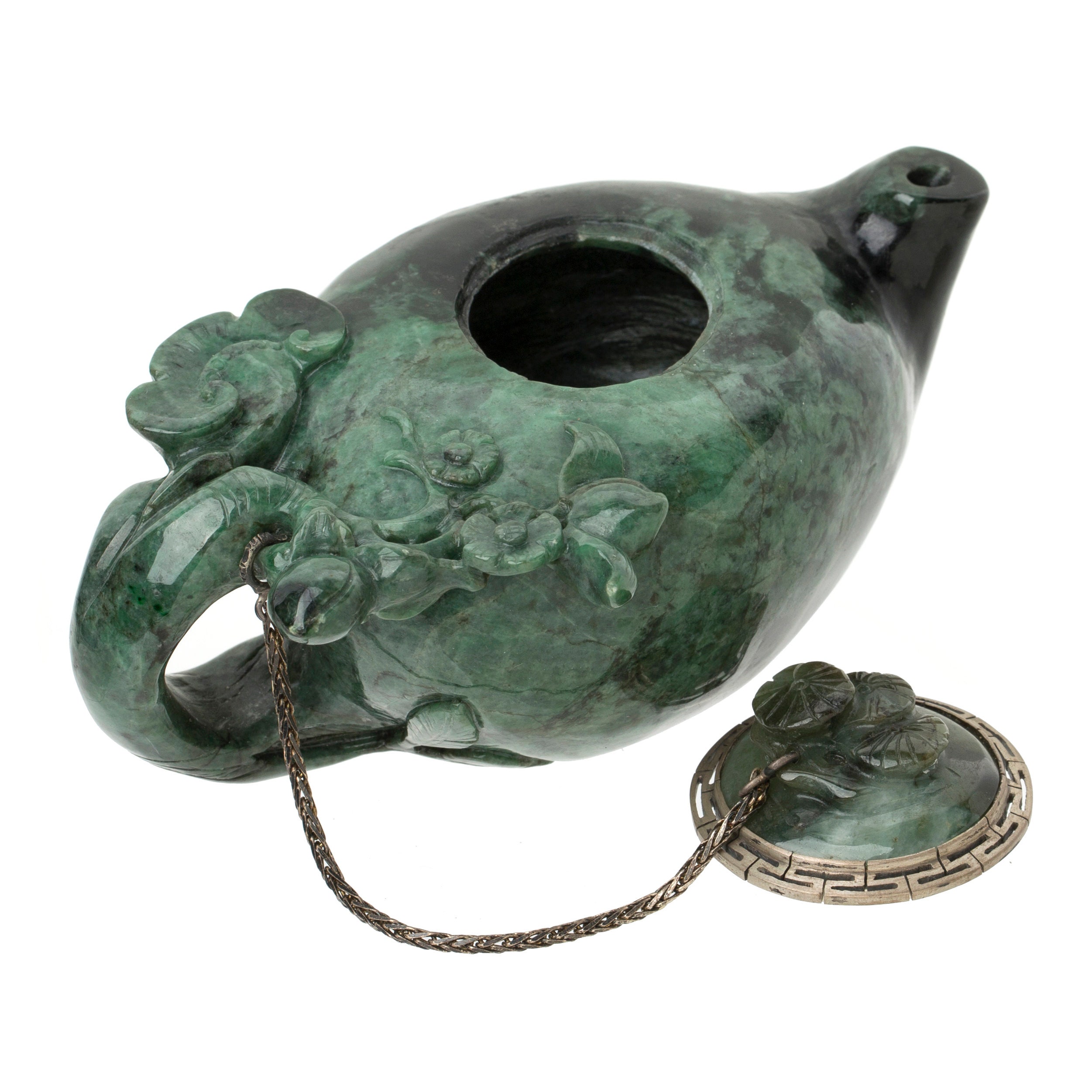 Natural jade teapot collection of jade decorative kettle tea Etsy