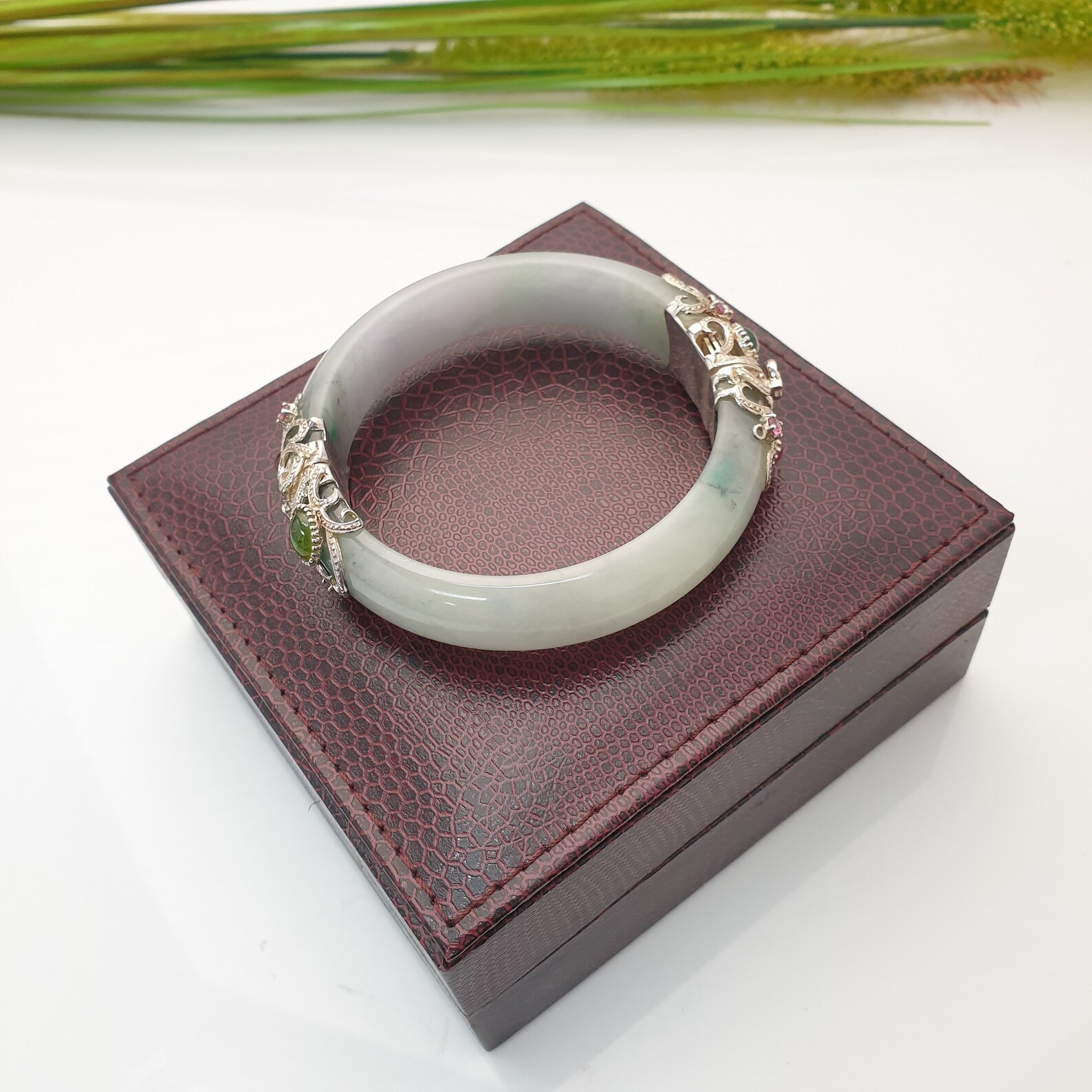 Jade bangle korea jewelry Stone Jewelry 700 jade bracelet Etsy