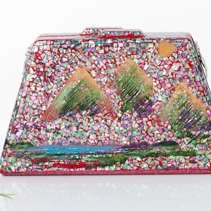 Seoul traditionellen koreanischen Accessoires koreanische hanbok Najeon Clutch BagNASCHENKAKorean Modeschmuck