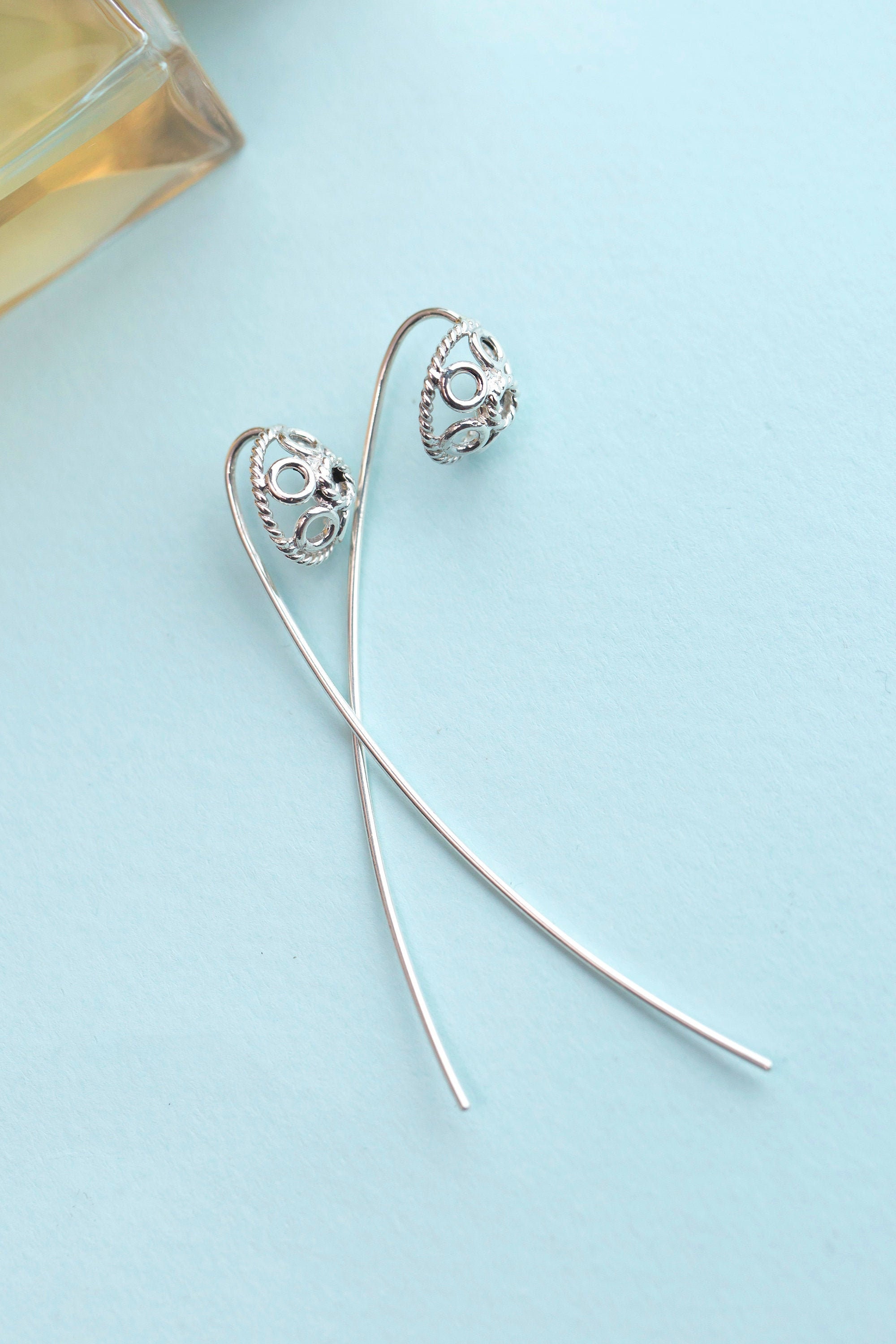 Korea sterling silver jewelry korea style eartings silver Etsy