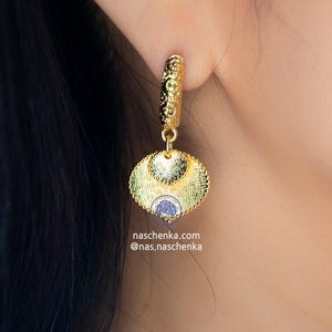 Royal Korean earrings dangling, korean earrings, korean earrings dangle, korean drop earrings NASCHENKA