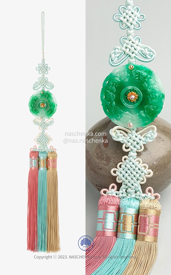 노리개 LIMITED Korean Silk Jade Norigae - High Quality Korean