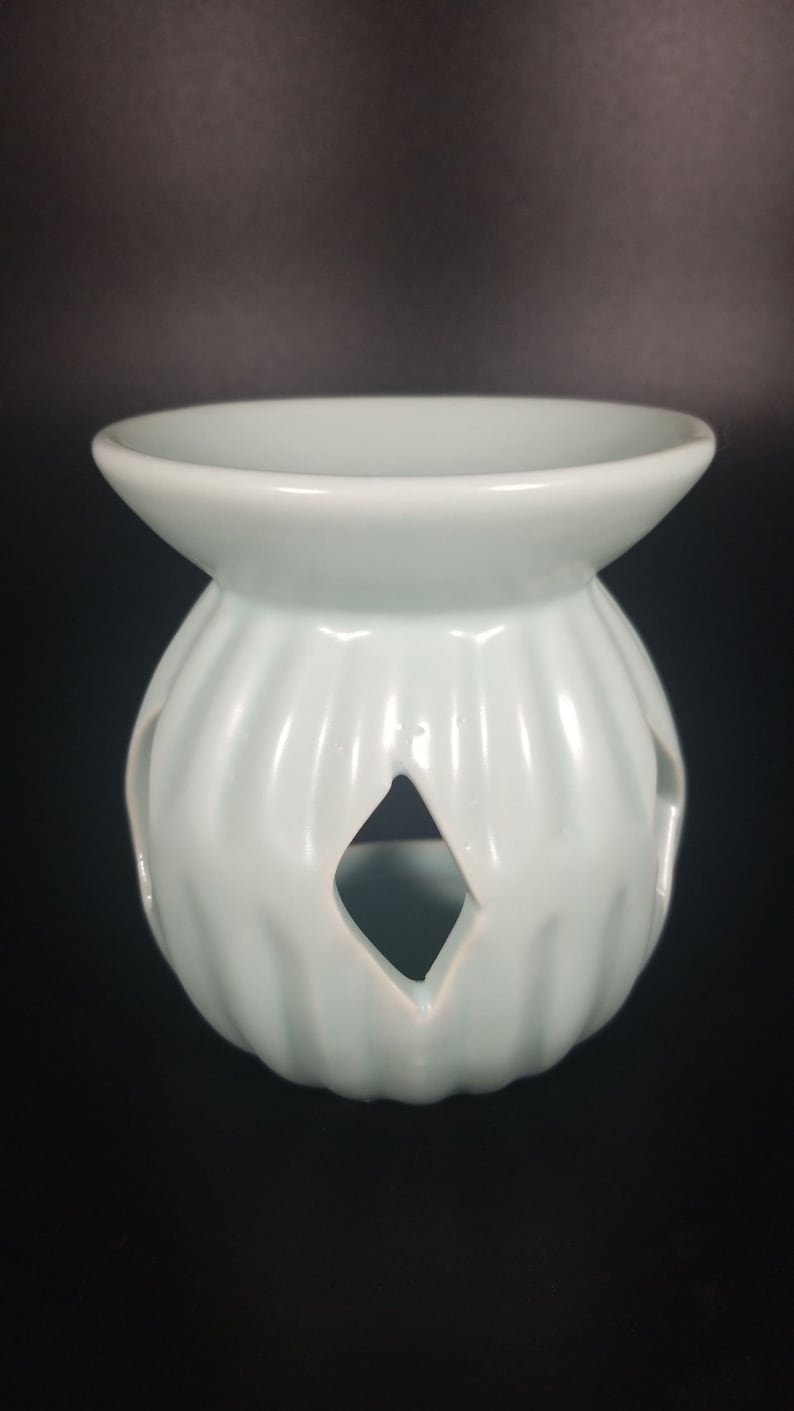 Tea Light Wax Warmer Ceramic in 4 Different Color Options. 1 Etsy