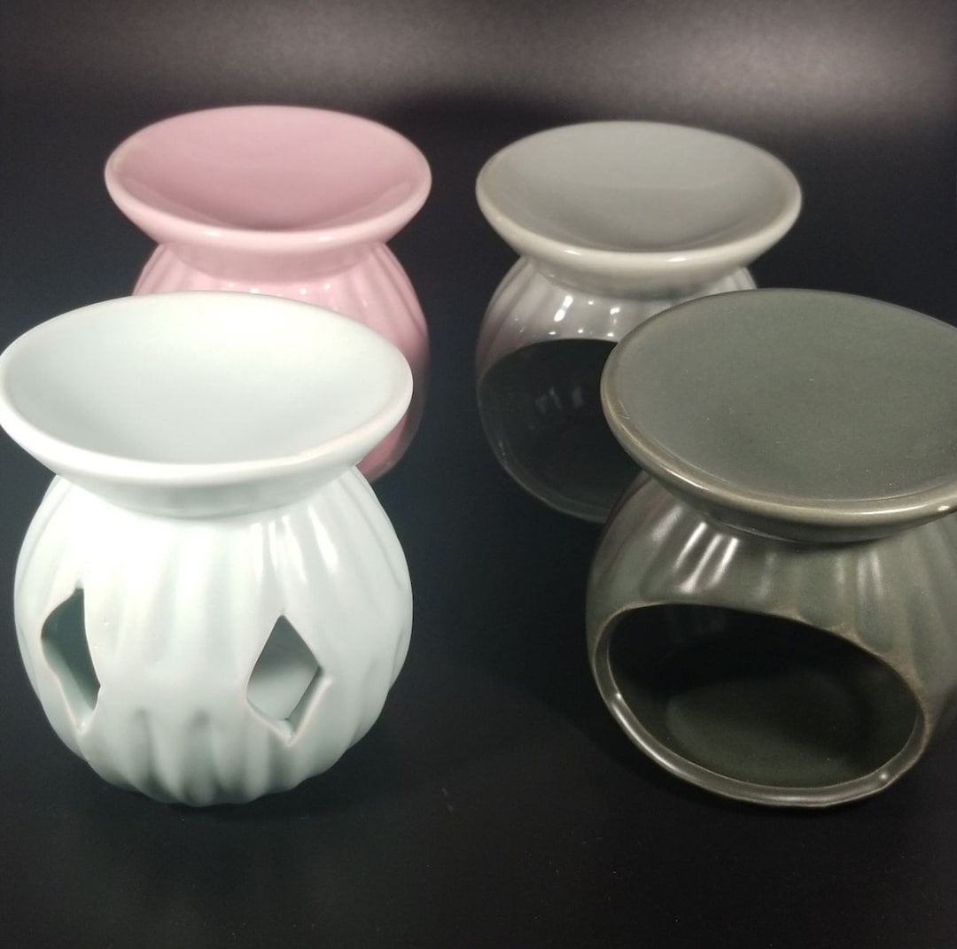 Tea Light Wax Warmer Ceramic in 4 Different Color Options. 1 Etsy