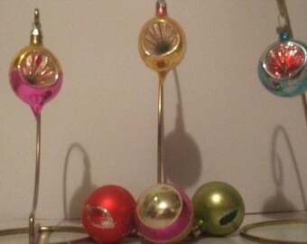 Indent Ornament Ornament Vintage Ornament Double Indent Made in Poland Ornament Fancy Shaped ornament