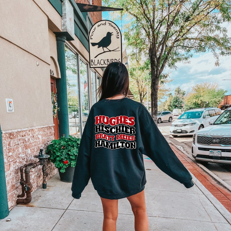 New jersey devils crewneck sweatshirt Clearance