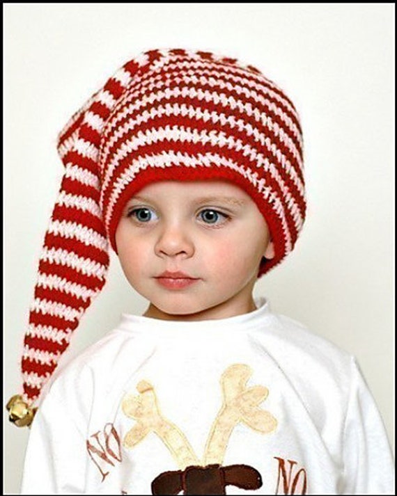 Crochet Pattern Jingle Bells Stocking Cap by anjibeane PDF instant download  All Sizes Kids Adults