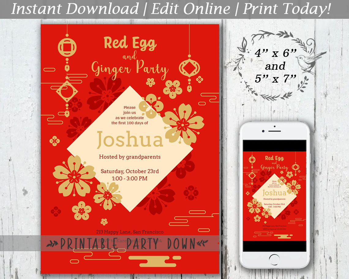 Buy Red Egg Ginger Party Online In India India