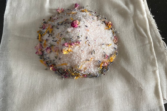 Himalayan Pink Salt Soak Himalayan Pink Salt Epsom Salt Etsy