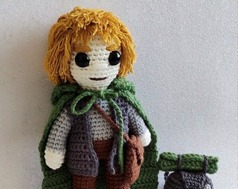 Samwise Gamgee Crochet Amigurumi Doll