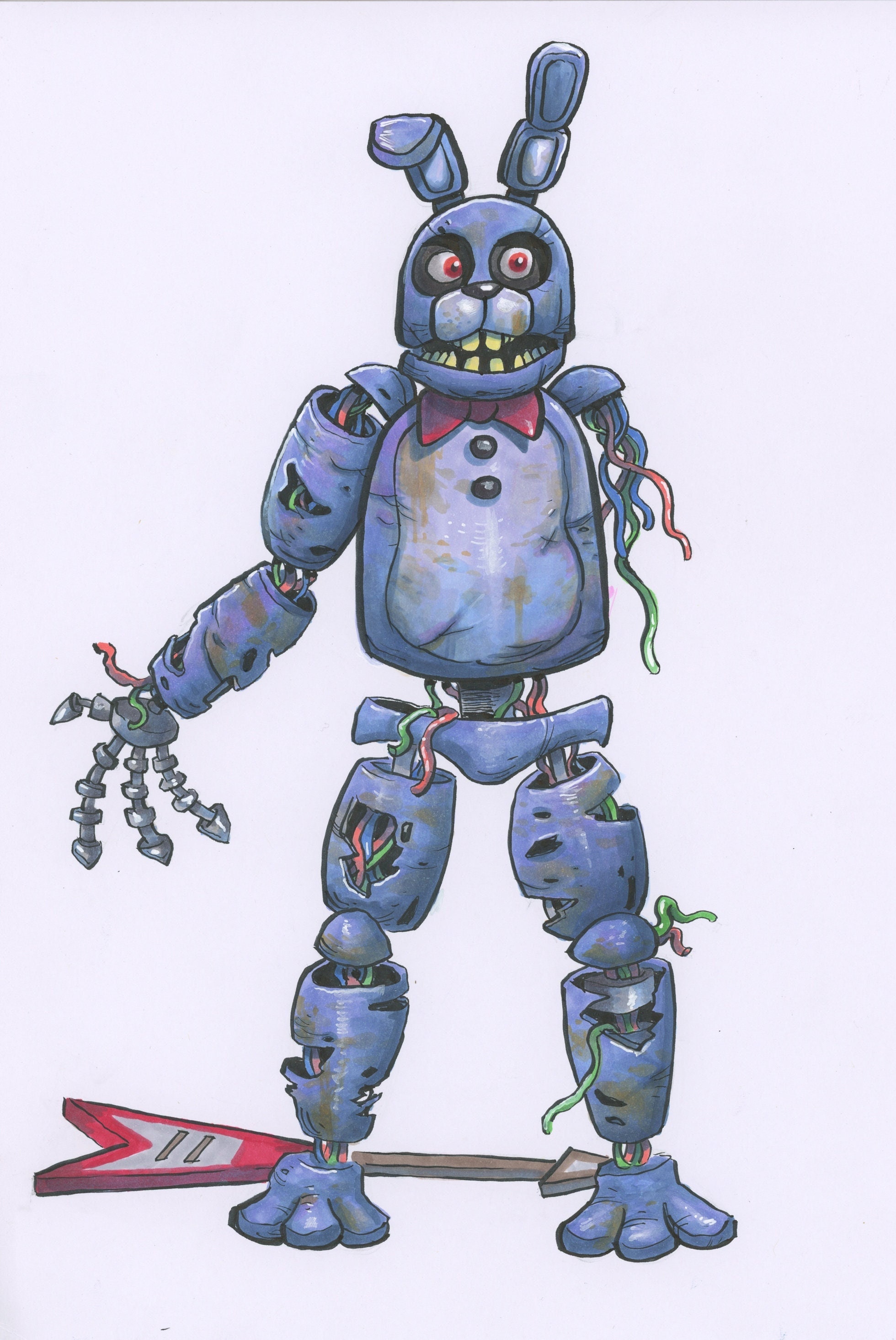 Withered Freddy x withered Bonnie  Fnaf drawings, Fnaf comics, Fnaf art