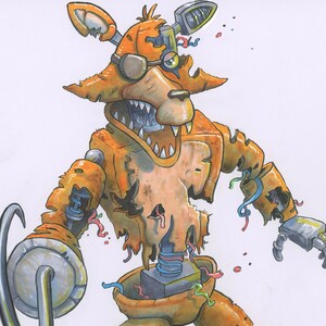 Withered Foxy Baby One-Piece for Sale by WillowsWardrobe