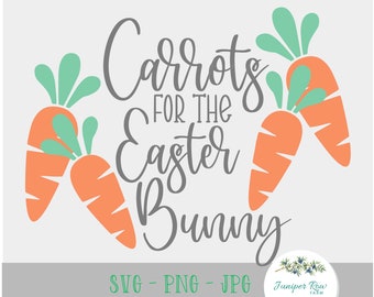 Carrots for Easter Bunny Digital File, svg, png, jpg, cut file cricut and silhouette