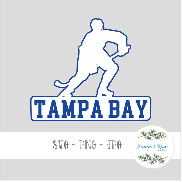 Tampa Bay  Hockey  Digital File, svg, png, jpg, Cricut, Silhouette, Hockey Shirt, Lightning Hockey, layered svg