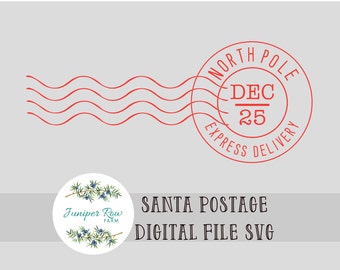 Download Santa Mail Svg Etsy PSD Mockup Templates