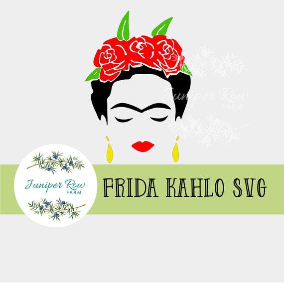 Download Frida Kahlo Digital Mexican Art Self Portrait Feminist Icon Svg