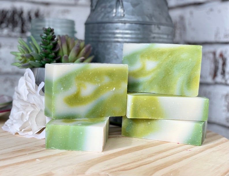 Cool Fresh Aloe Handmade Soap Homemade Soap Artisan Soap Etsy