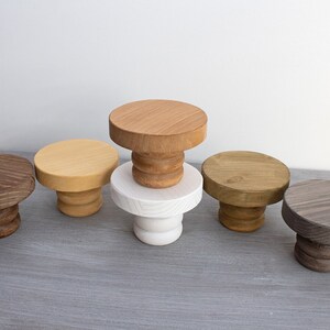Mini Riser for Tiered Tray / Round Wood Stand / Tiered Tray Riser ...