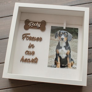 Haustier-Denkmal, personalisierter Haustier-Gedenkrahmen, Katzen- / Hundegedenkgeschenk, Verlust des Haustiergeschenks, Haustierverlust, Katzenverlust, Hundeverlust