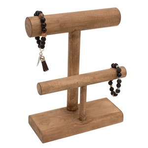 Cedar Wood Bracelet Organizer, Jewelry Displays, Jewelry Stand, Bracelet Organizer, Boutique Fixtures Rack, Jewelry Storage