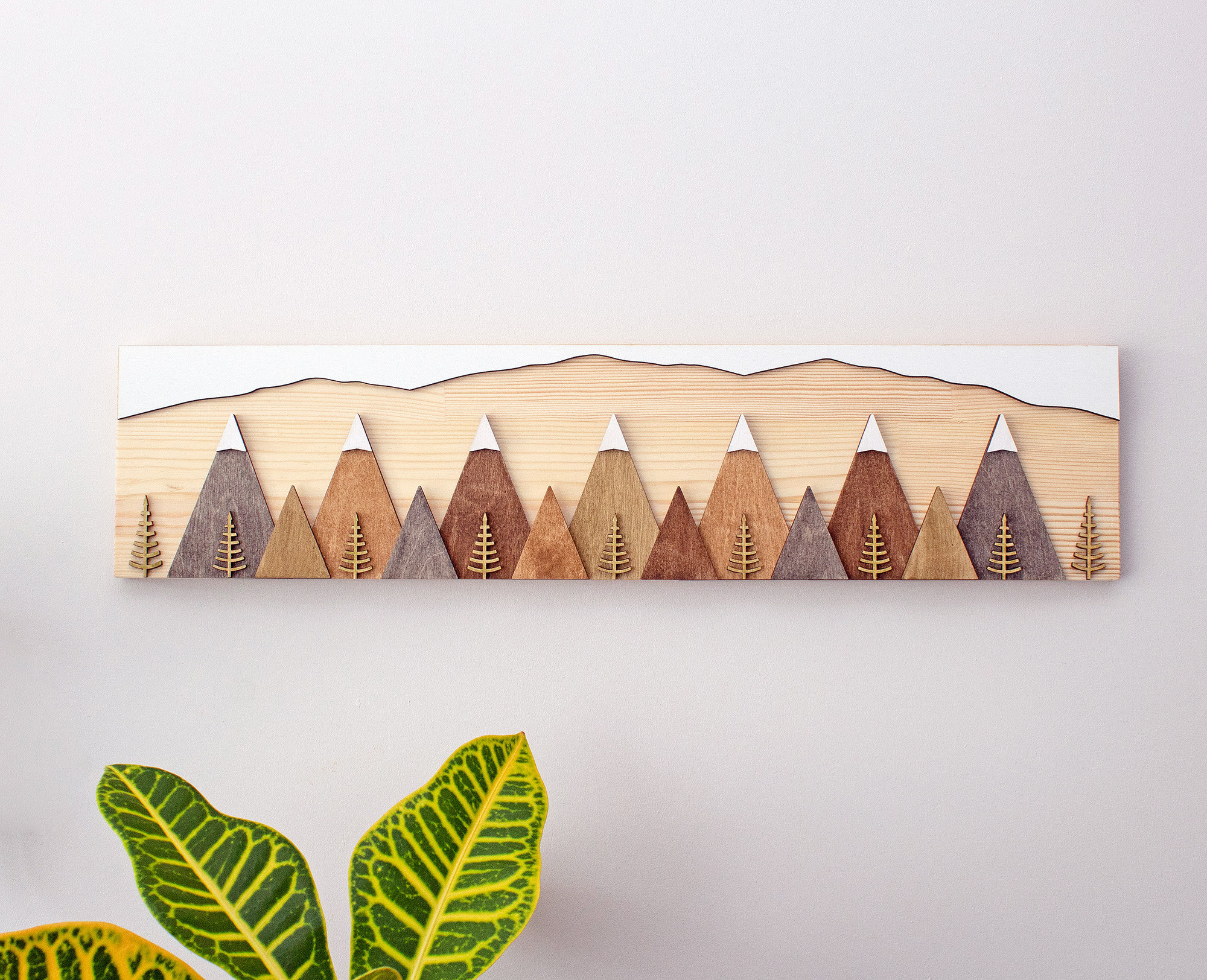 Wood Mountain Sign Wooden Forest Sign Wood Nature Sign Etsy