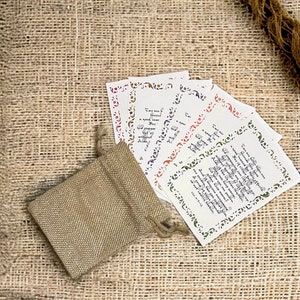 Bloc-notes de style vintage avec papier cartonné martelé Ecclésiaste 4: 9-12 haut de gamme, rebords colorés et rehauts d'or