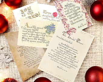 Bespoke Calligraphy Art: Custom Hand-Lettered Poems, Prayers, Recipes