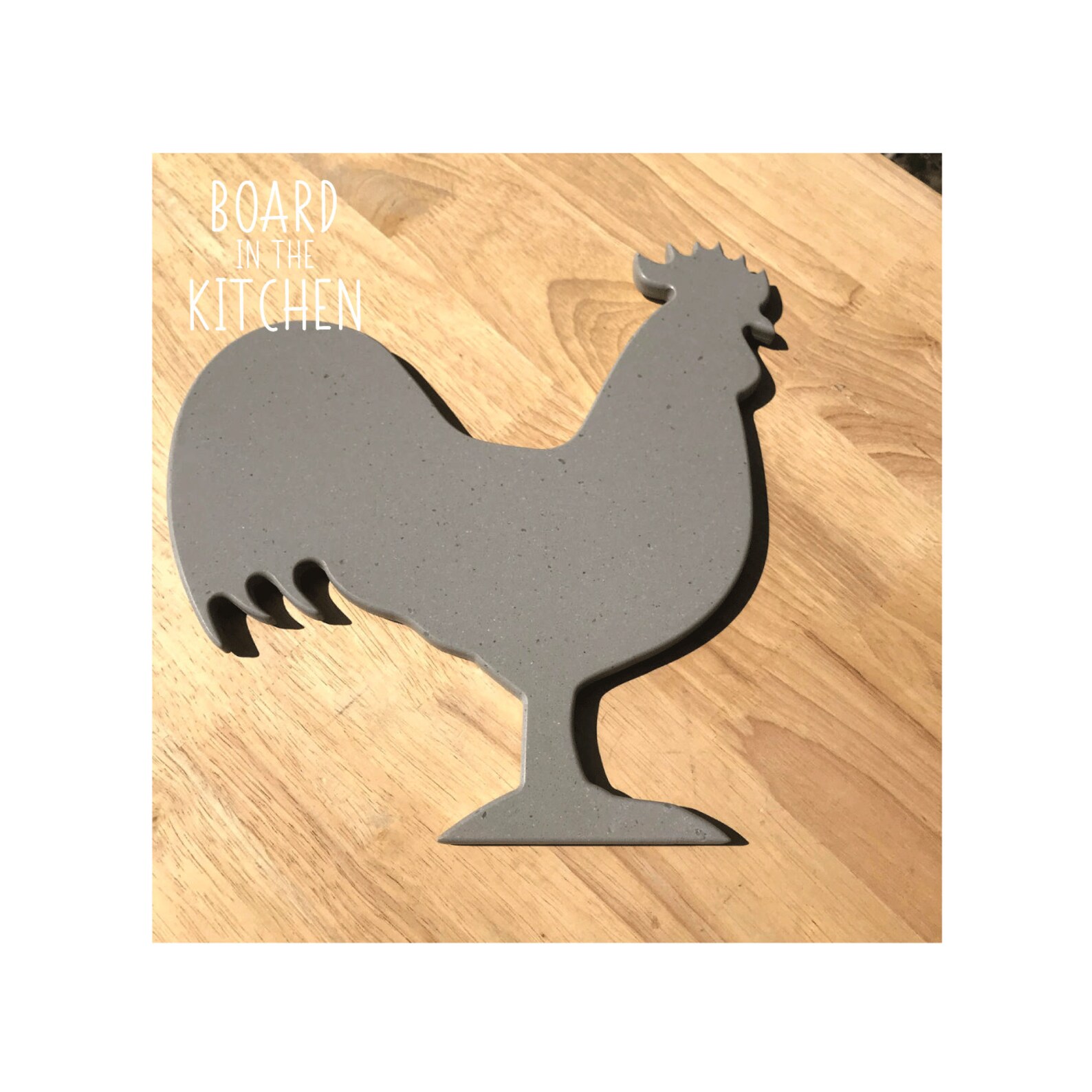 ROOSTER Cutting Board Etsy