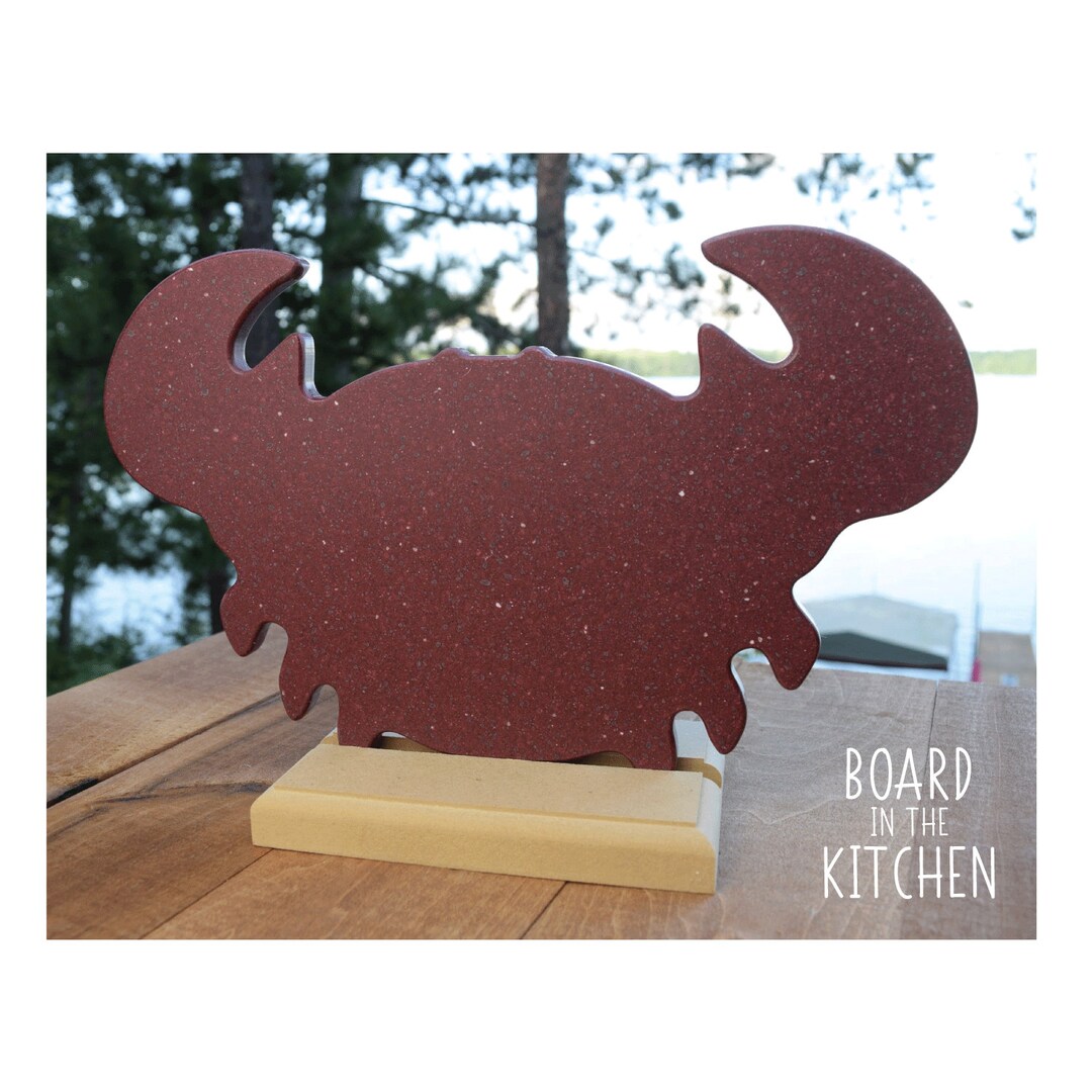 CRAB Cutting Board Etsy