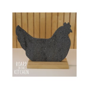 CHICKEN SITTING cutting board