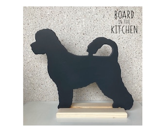 PORTUGUESE WATER DOG cutting board / Labradoodle / Goldendoodle