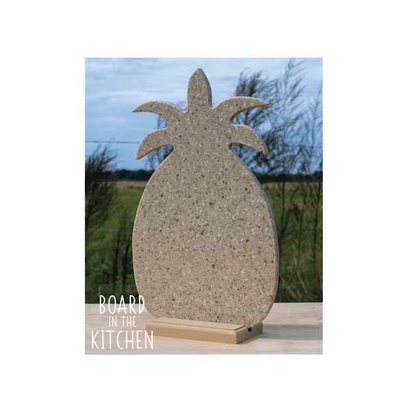 Pineapple Shaped Cutting Board Etsy