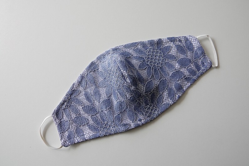 Lace/ Cotton Lining Face Mask Washable Lace Face Mask Handmade Etsy