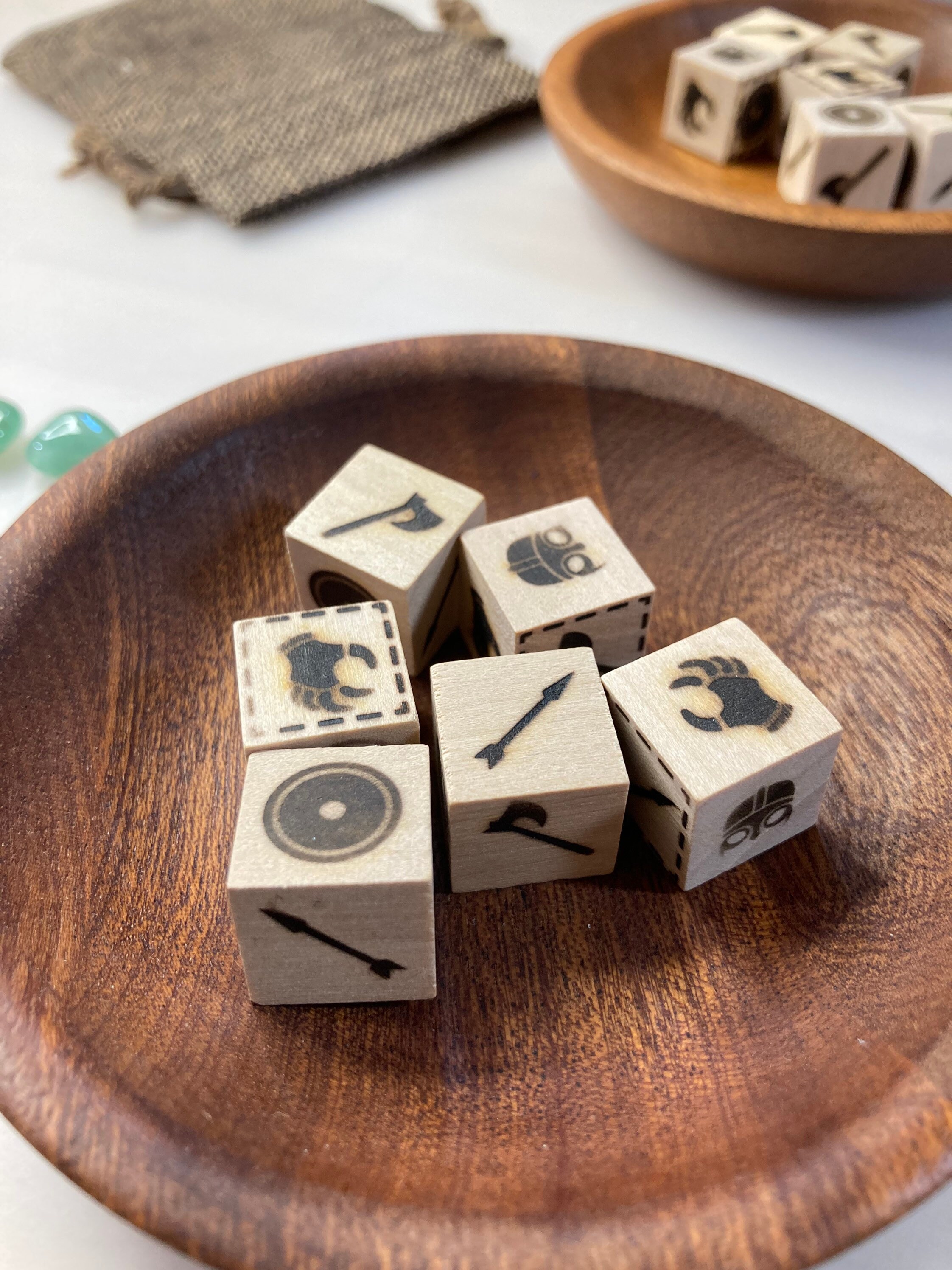 Assassin's Creed Valhalla's Orlog Dice Viking Etsy