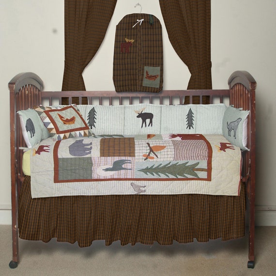 mountain cot bedding