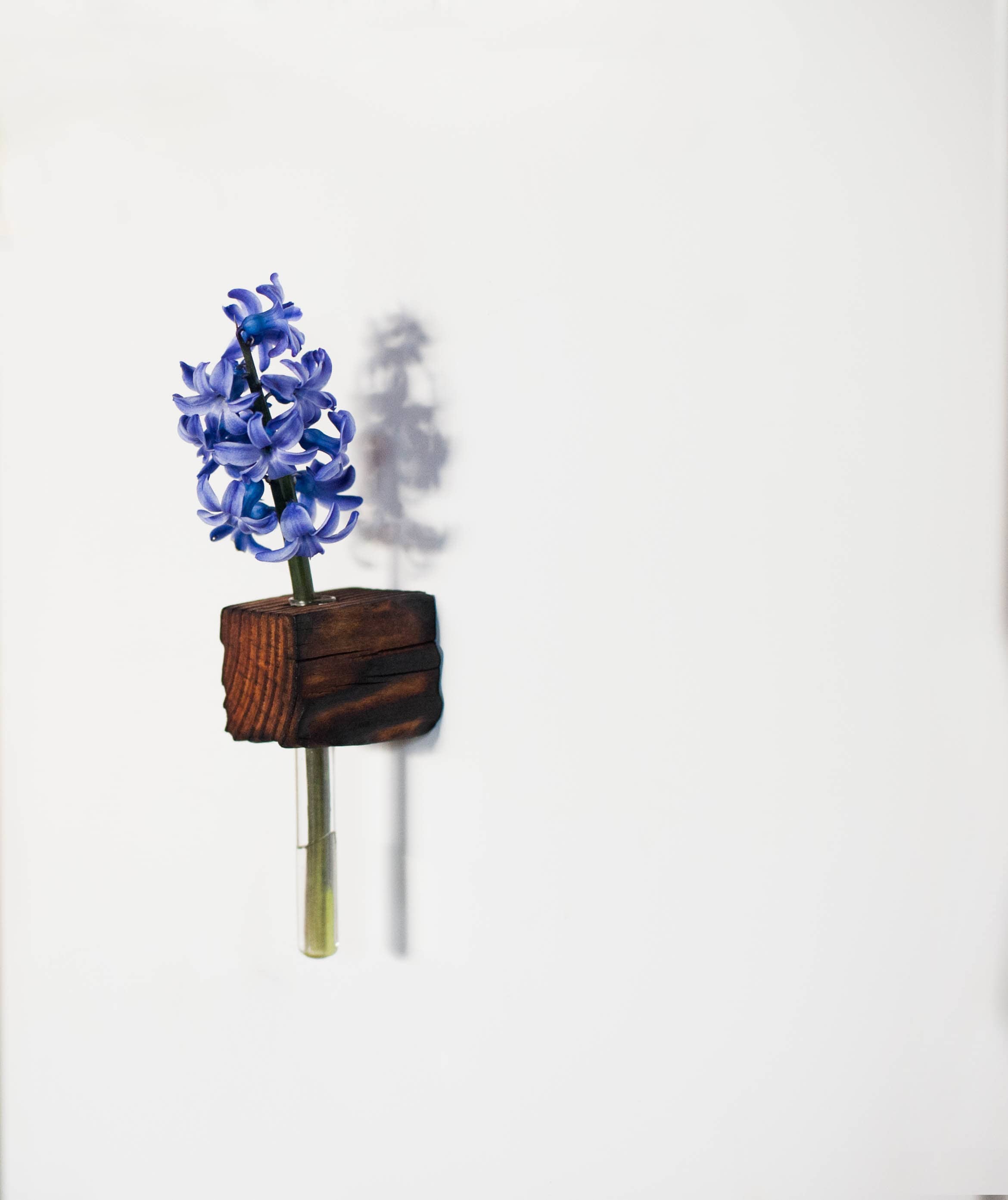 Fridge Test Tube Vase Handmade Wooden Vase Etsy