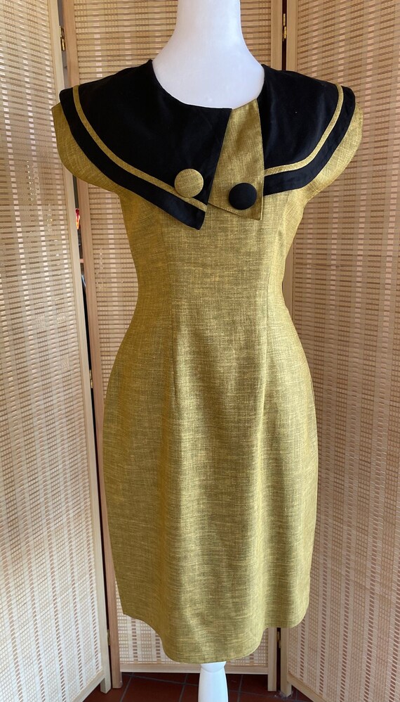 Vintage 80s Business Woman Power Dress