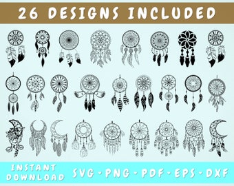 Free Free 94 Sunflower Butterfly Feather Dream Catcher Svg SVG PNG EPS DXF File