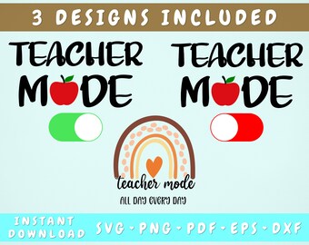 Download Teacher Mode Svg Etsy