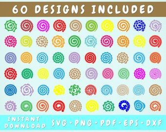 Download Rolled Flower Bundle Etsy