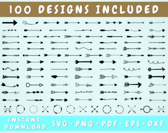 Download Arrow Svg Bundle Etsy